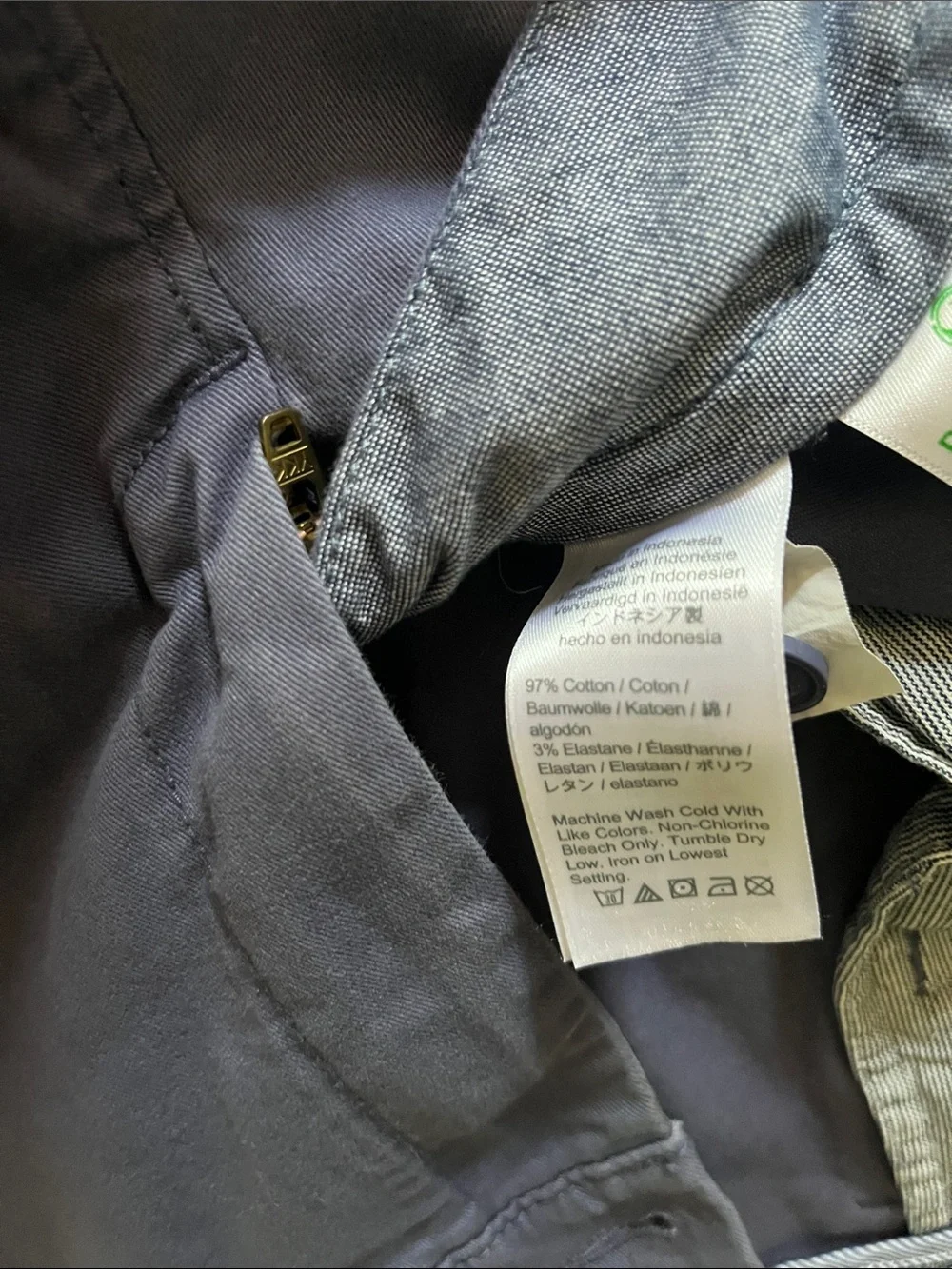 J. Crew Men's Slim Chinos in Blue